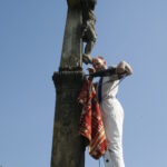 odřezávání čepu ve spáře