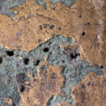 makrofotografie amalgámového zlacení