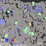 mapování prvkového složení horniny