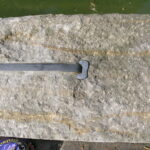 po odstranění graffiti z povrchu pískovce