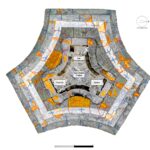 Bakov, půdorys mariánského sloupu