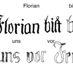 dokumentace dochovaných nápisů